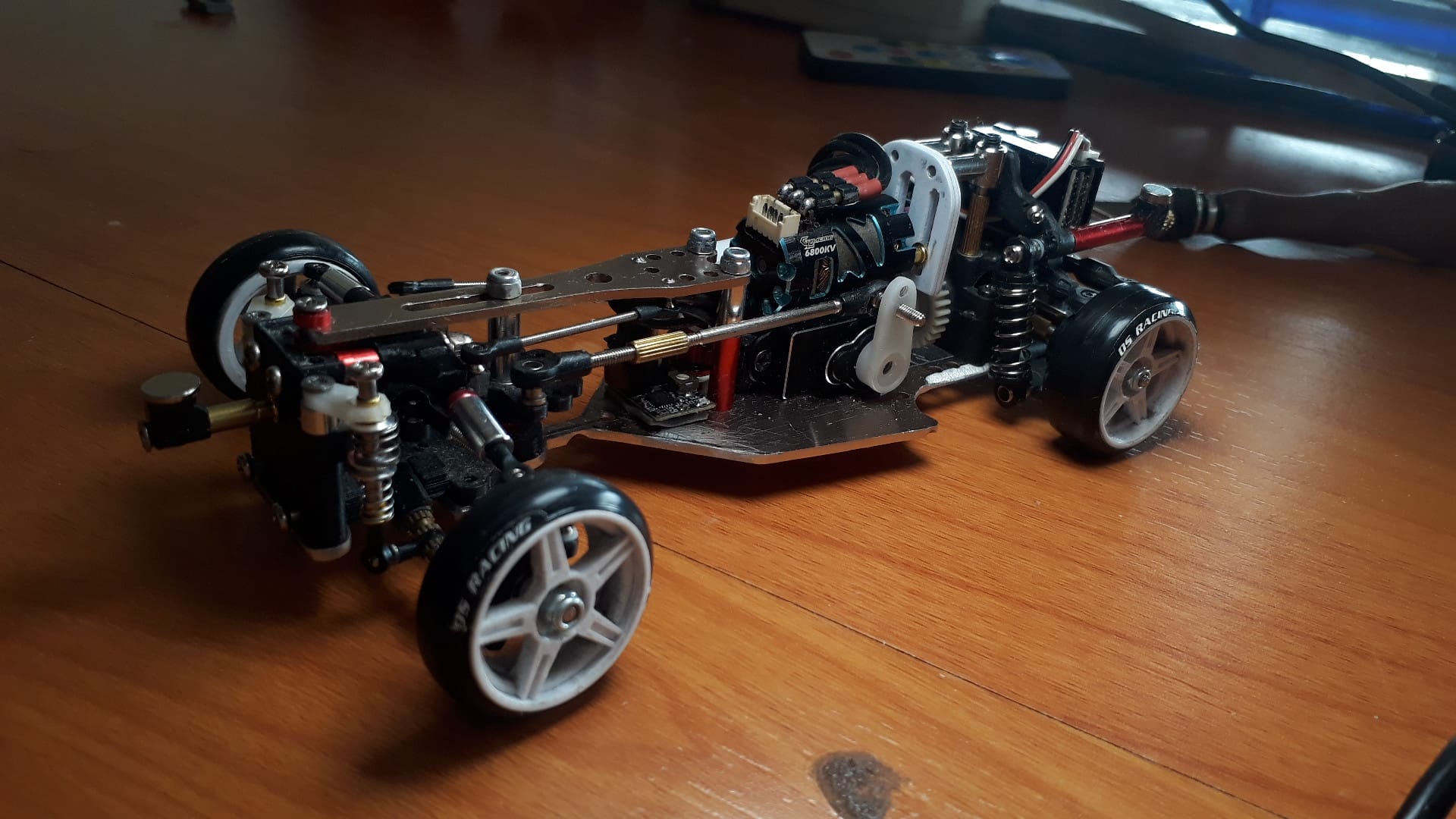 Wltoys K969 rear shock tower upgrade for RWD drift