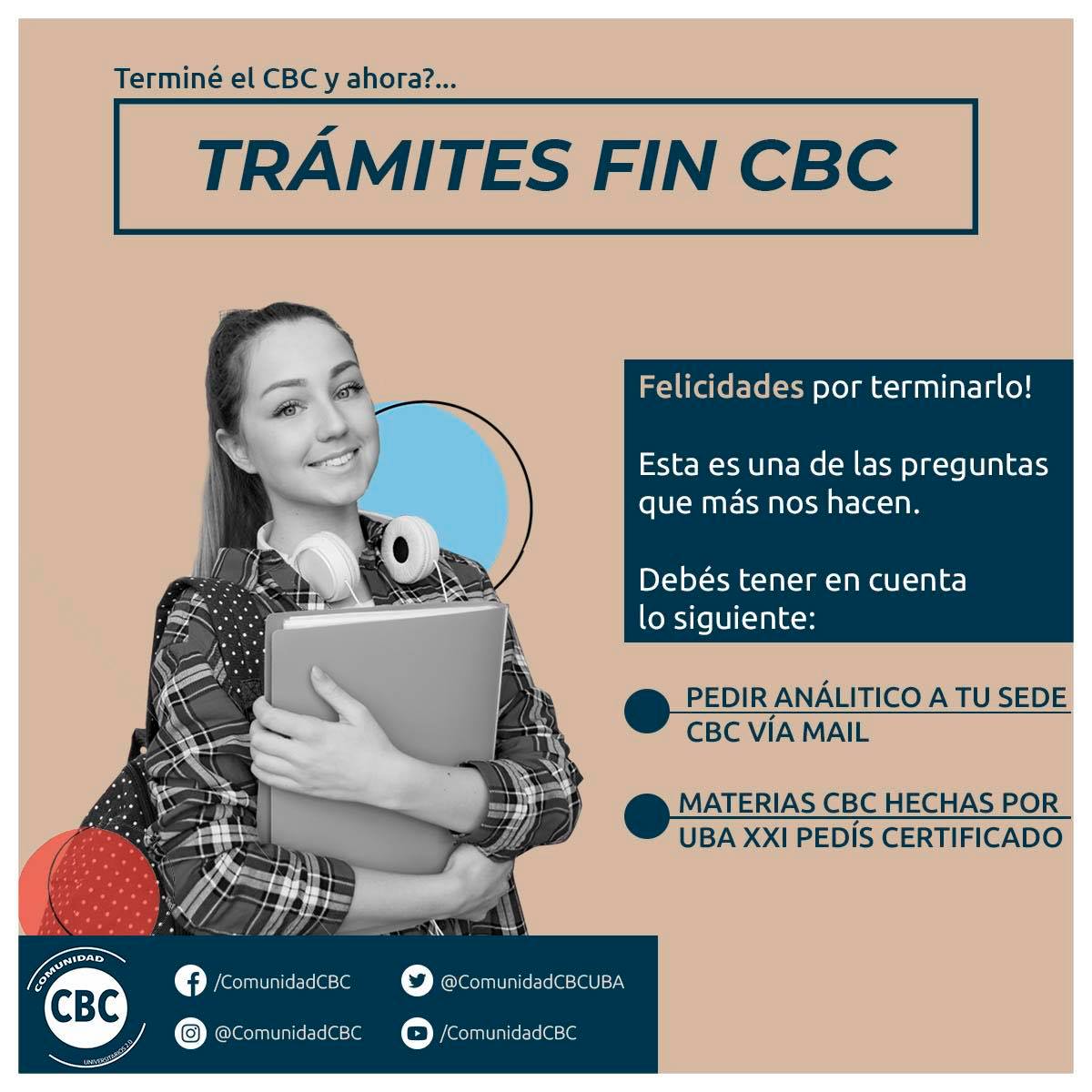 Buenas cómo andan? Les... - CBC UBA Comunidad de estudiantes | Facebook