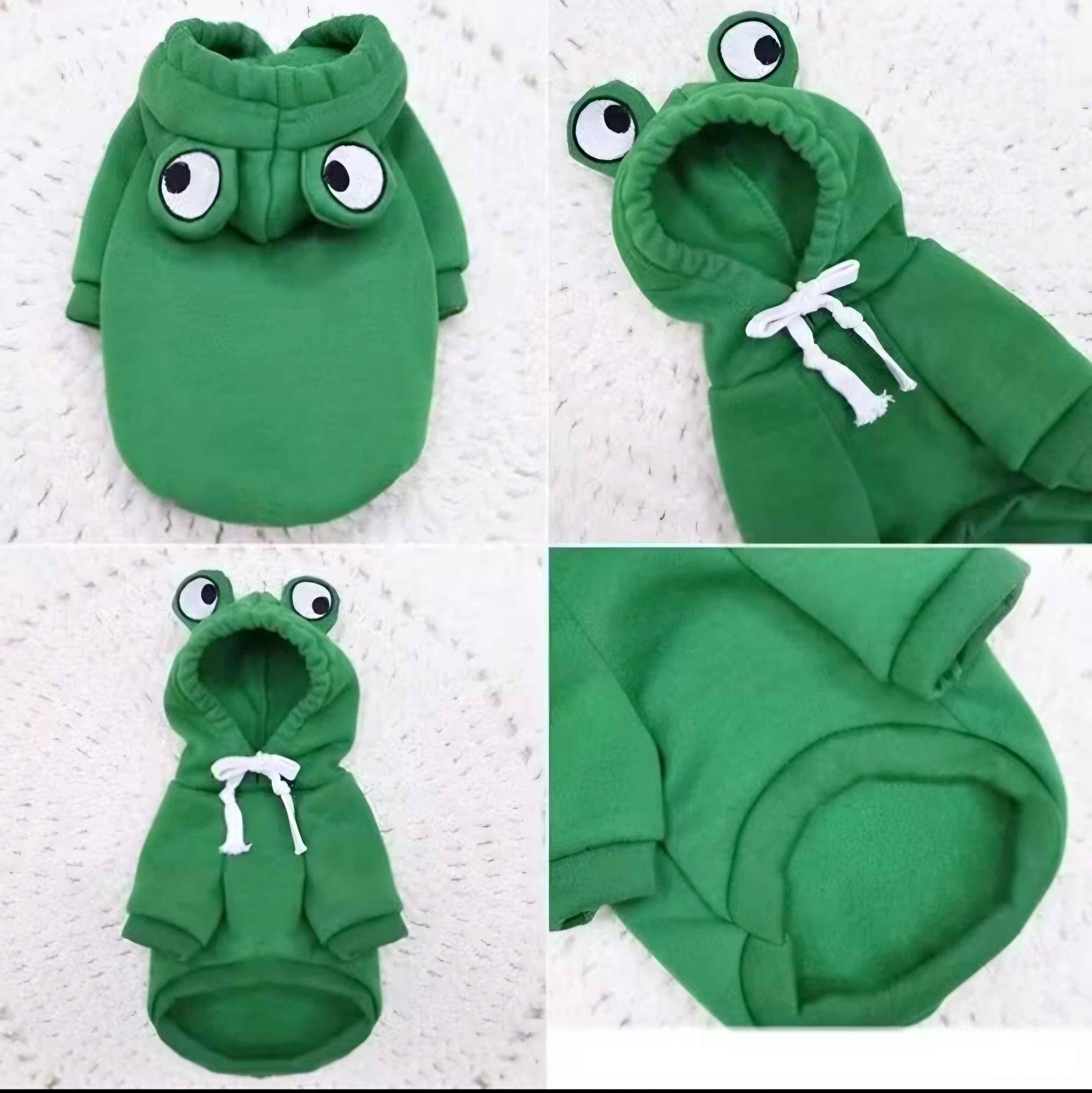 Dog Hoodie (Frog Design) 🐸🐶 - Dog Supplies - Mandaue City | Facebook ...