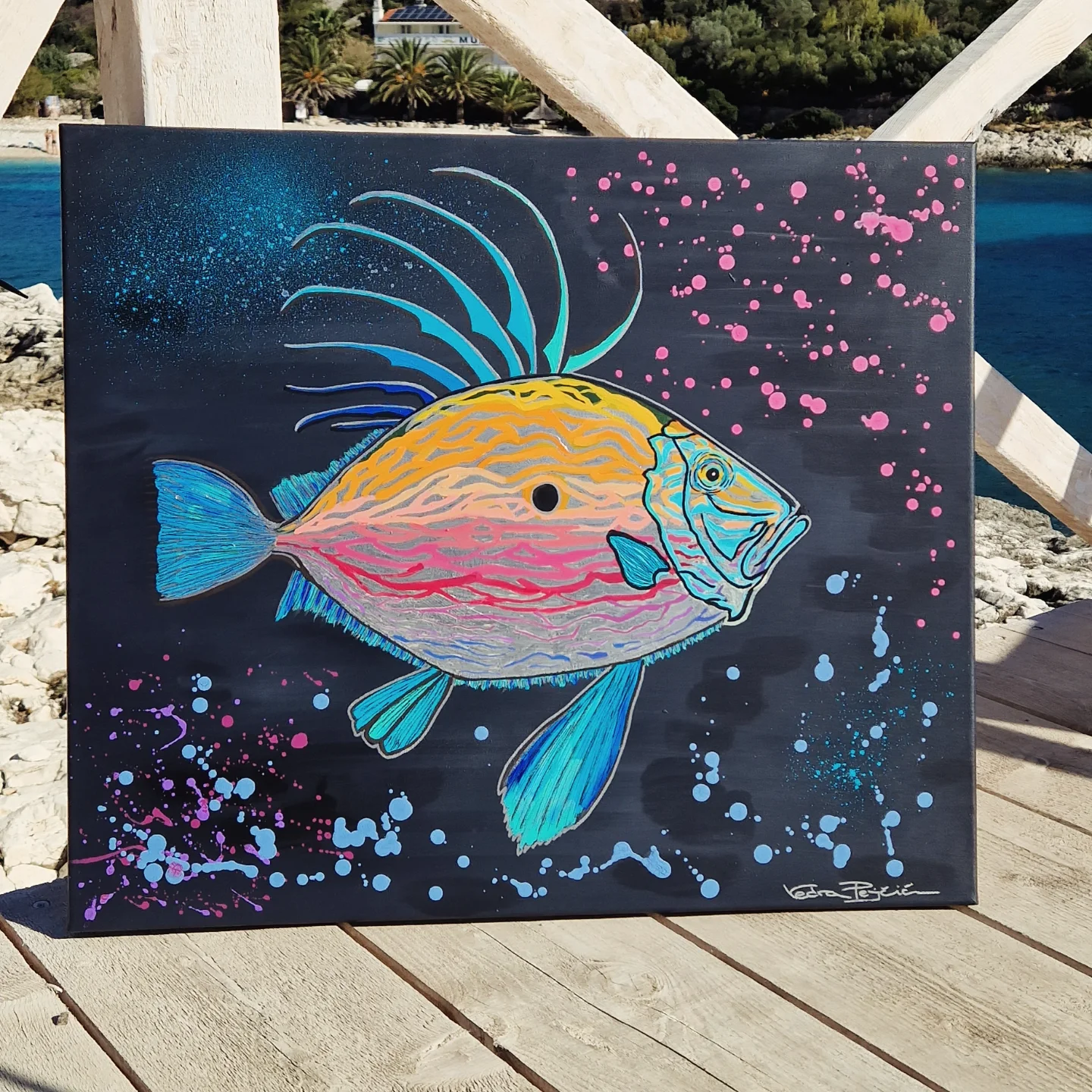 Acrylic - -Šampjer- 60x70 cm Prodano Postoji mnoštvo legendi o ...
