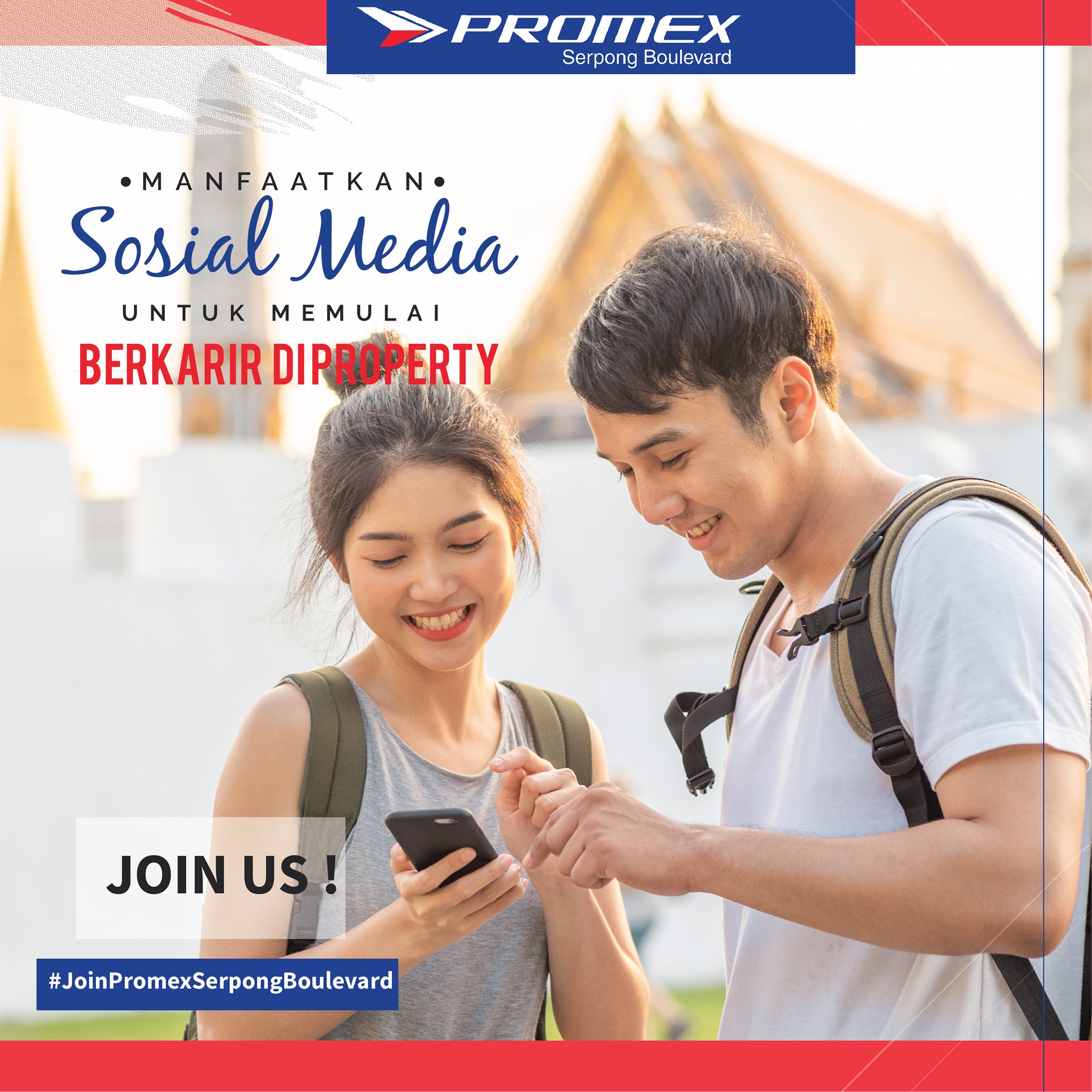 Sekarang sosial Media Bukan... - Promex Serpong Boulevard