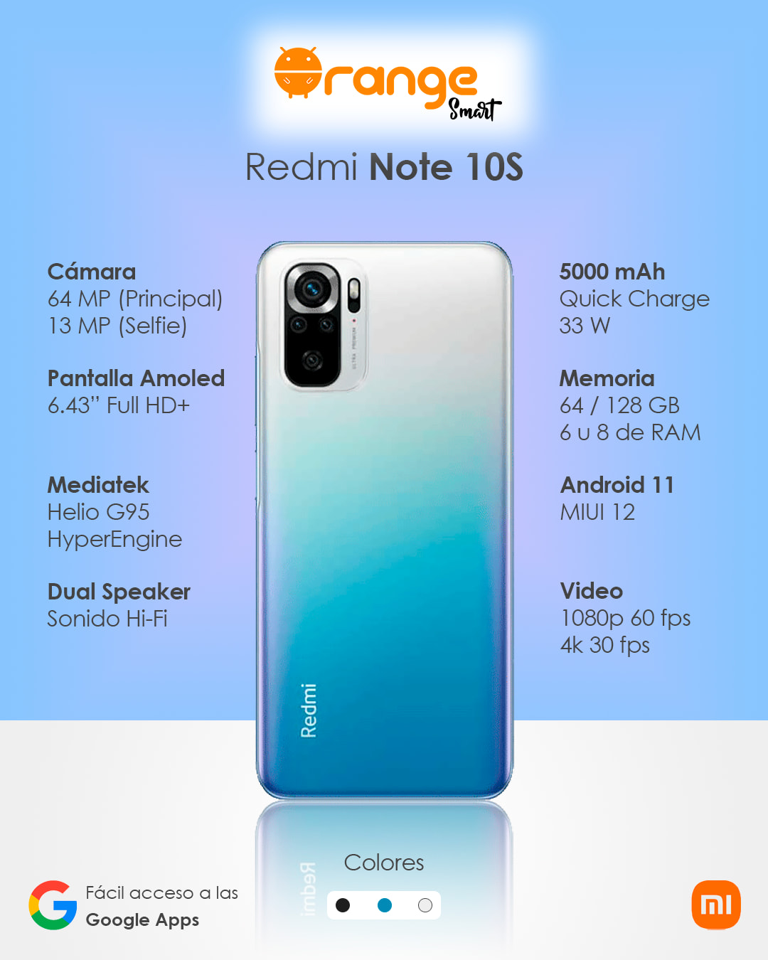 Orange Smart - El Note 10S llega con un diseño renovado y... | Facebook