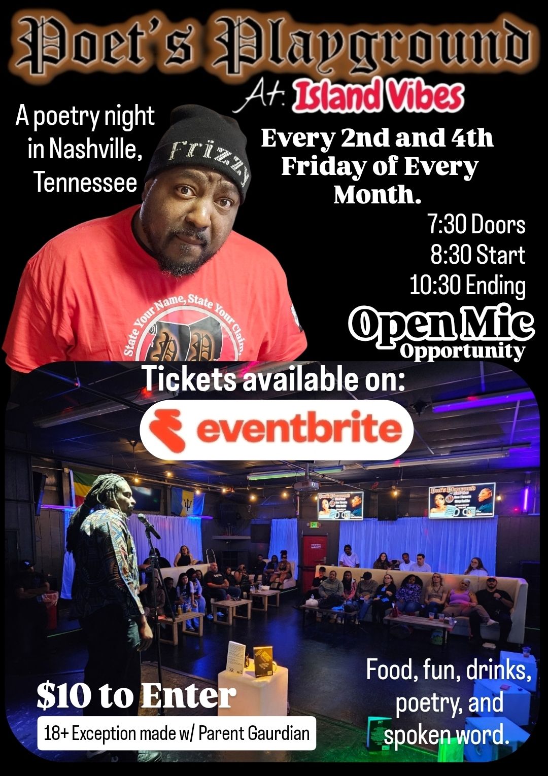 Poet's - 💁🏾‍♂️ A night of poetry and spoken word in Nashville ...