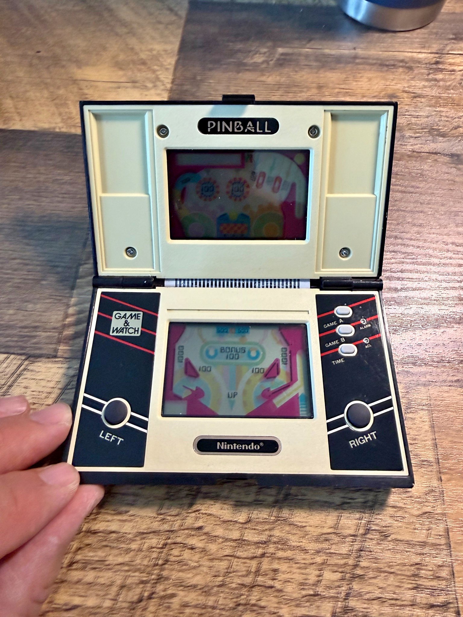 Vintage Nintendo Game & Watch Pinball PB-59 - Tested Working 