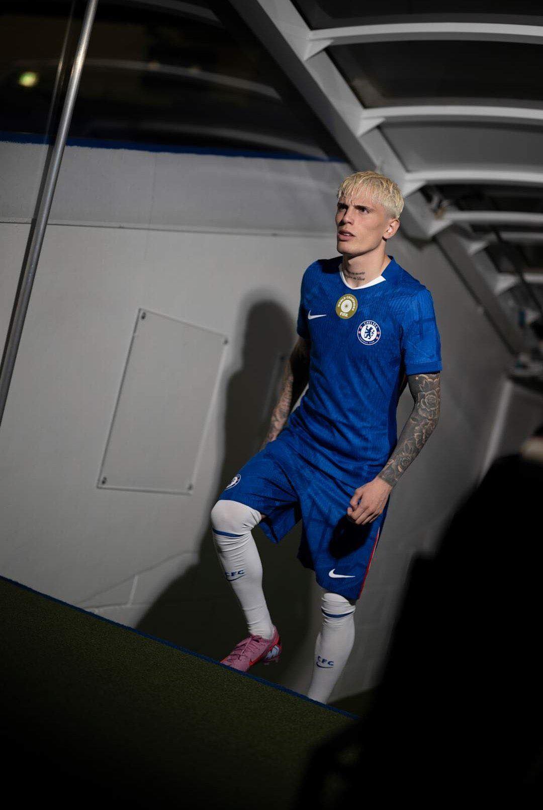 Garnacho will wear the no. 49 shirt at Chelsea 🇦🇷💙
