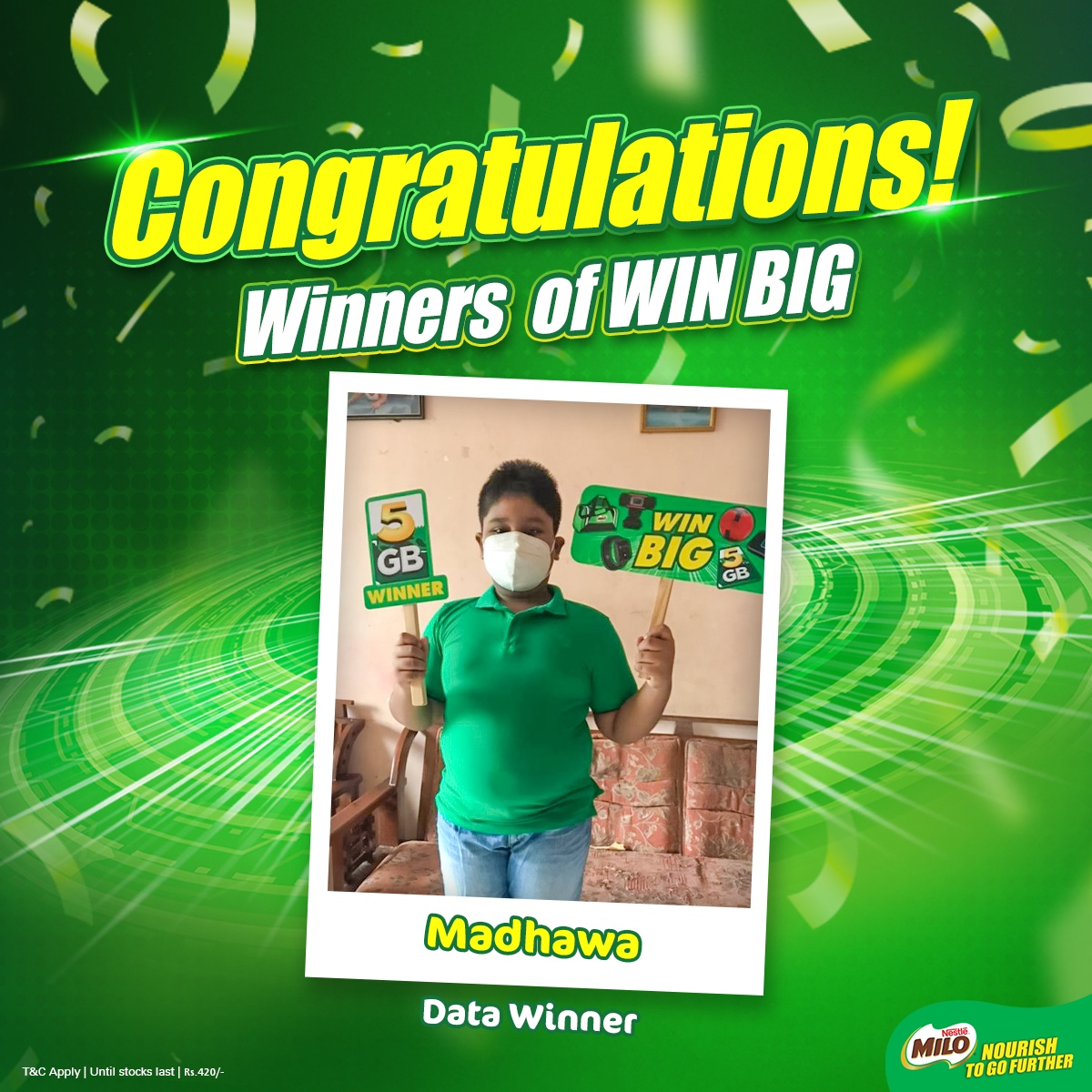 MILO Sri Lanka - Congratulations to our winners of MILO®️... | Facebook