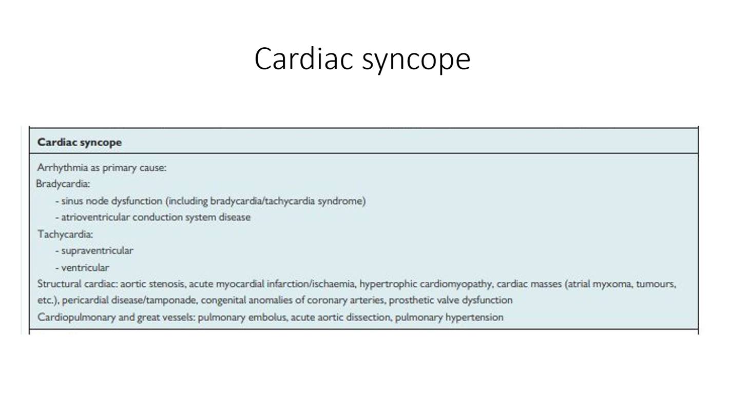 Neurologist P - [สำหรับแพทย์] Syncope review PART 1 Base... | Facebook