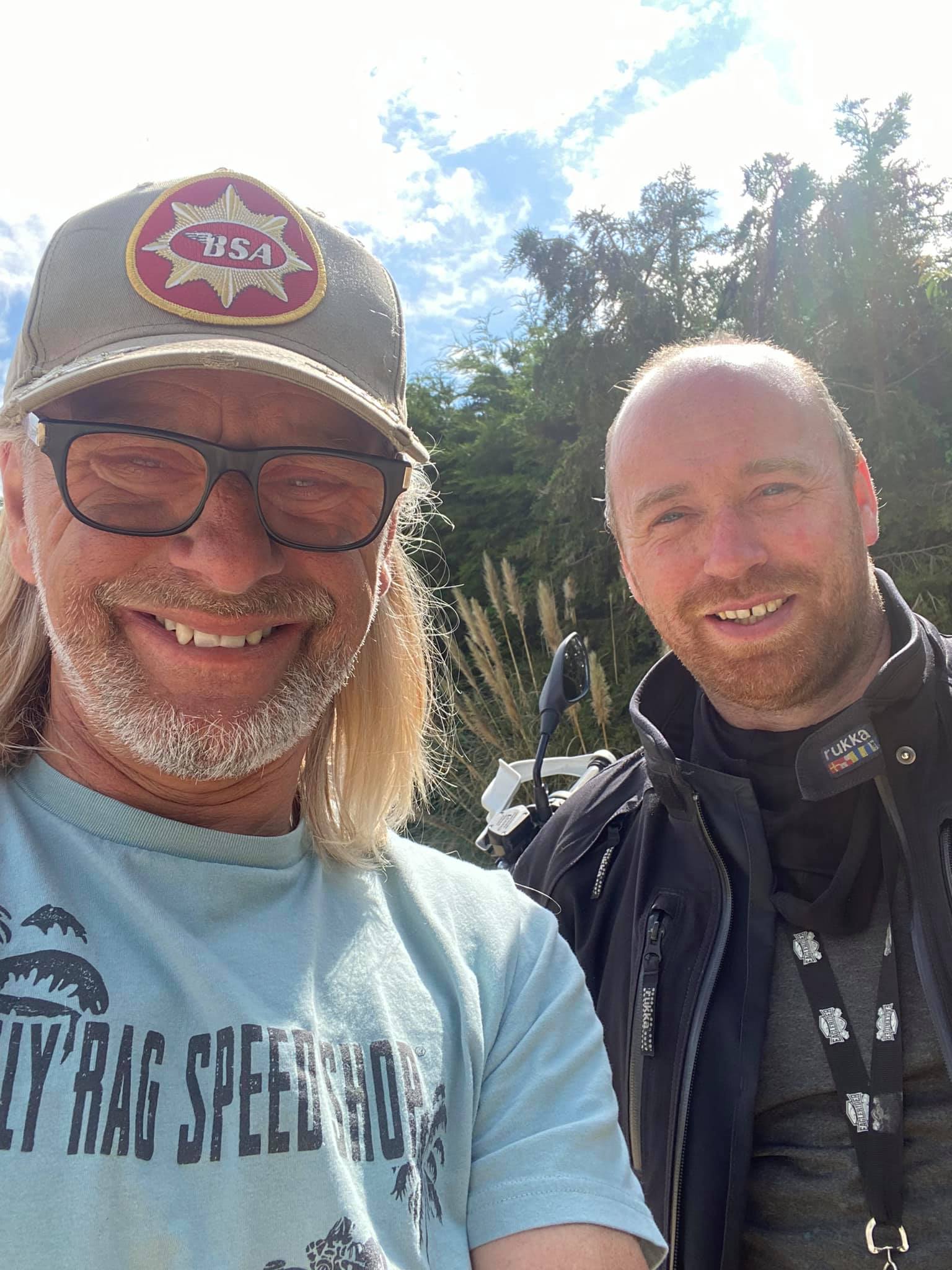 It's always a good day when you run into the legend Mac White
