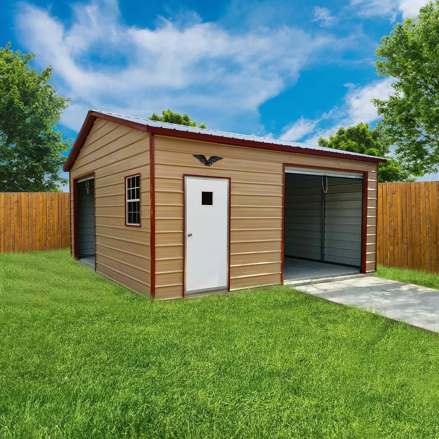 This 24x20x9 Custom... - Hunt Portable Buildings - Shell Knob