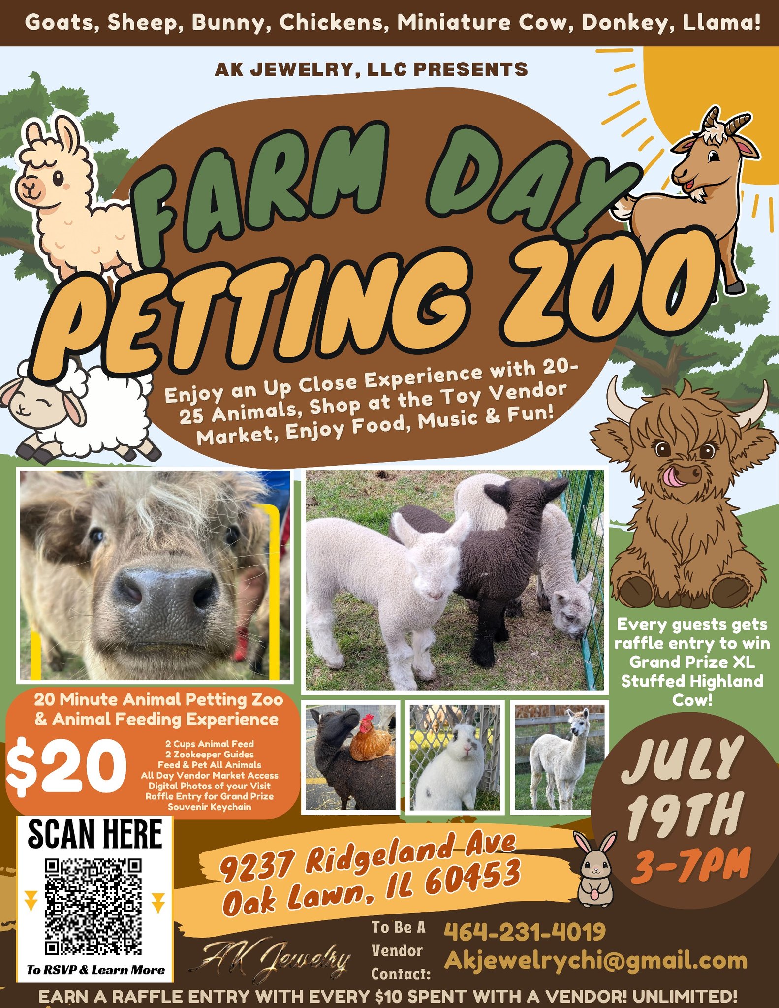 🐾 They're BACK! 🎉 The Exotic Petting Zoo returns to Lakes Jam
