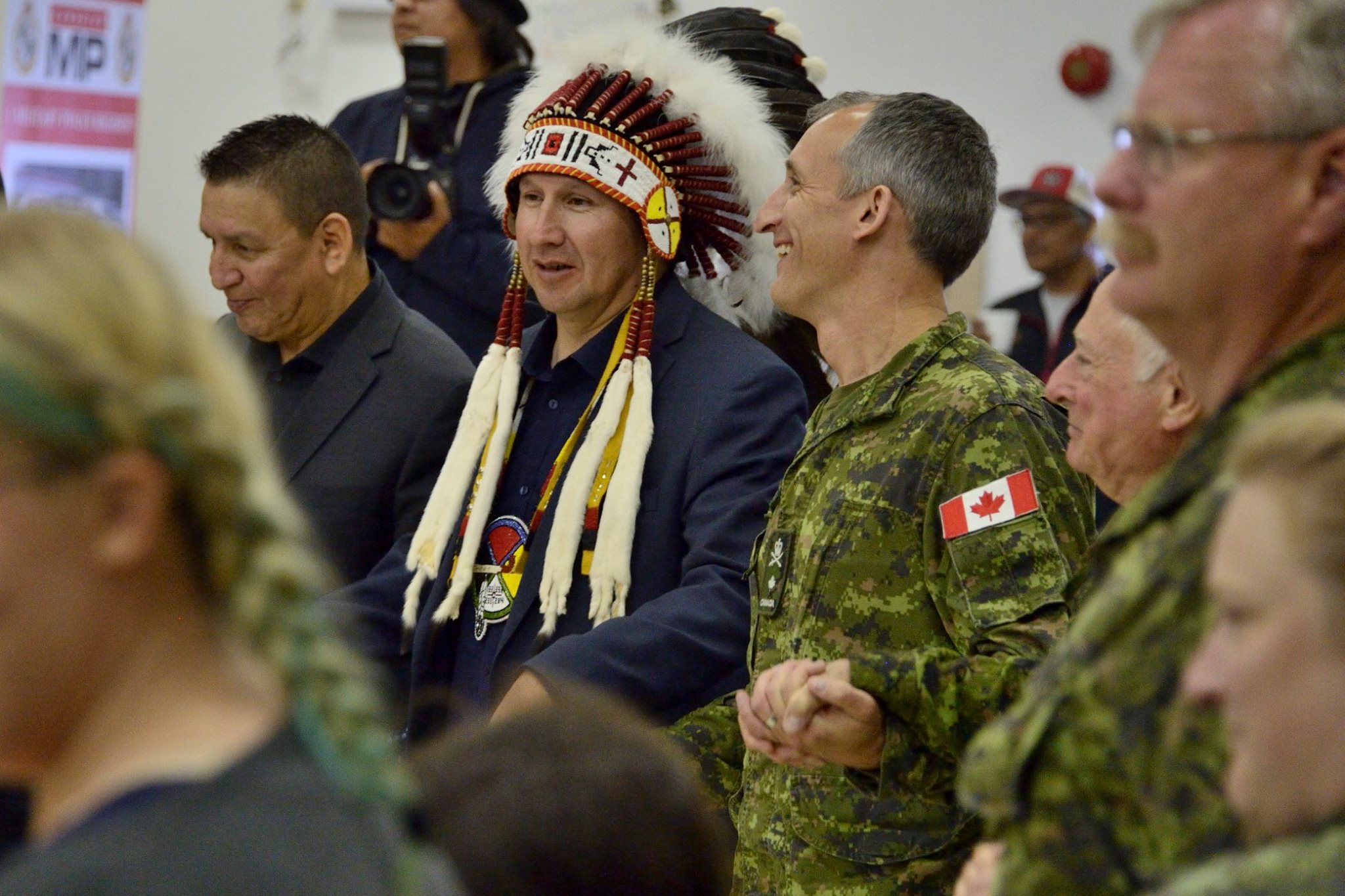 3rd - Chief Tony Alexis and Brigadier-General Trevor Cadieu, 3rd ...