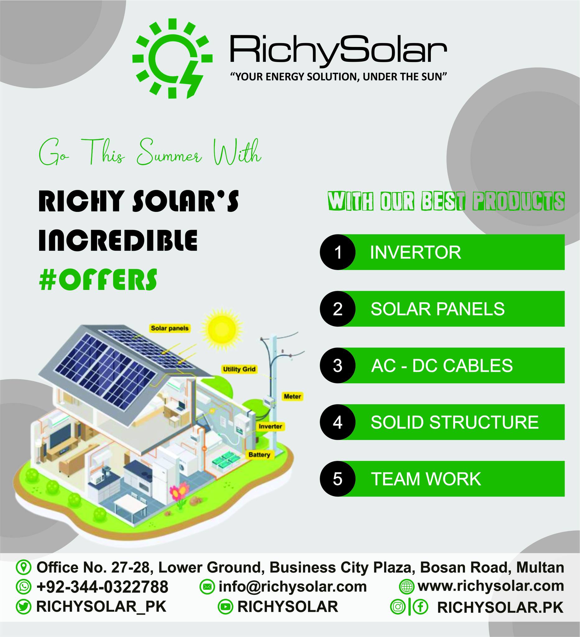 Richy Solar | Multan