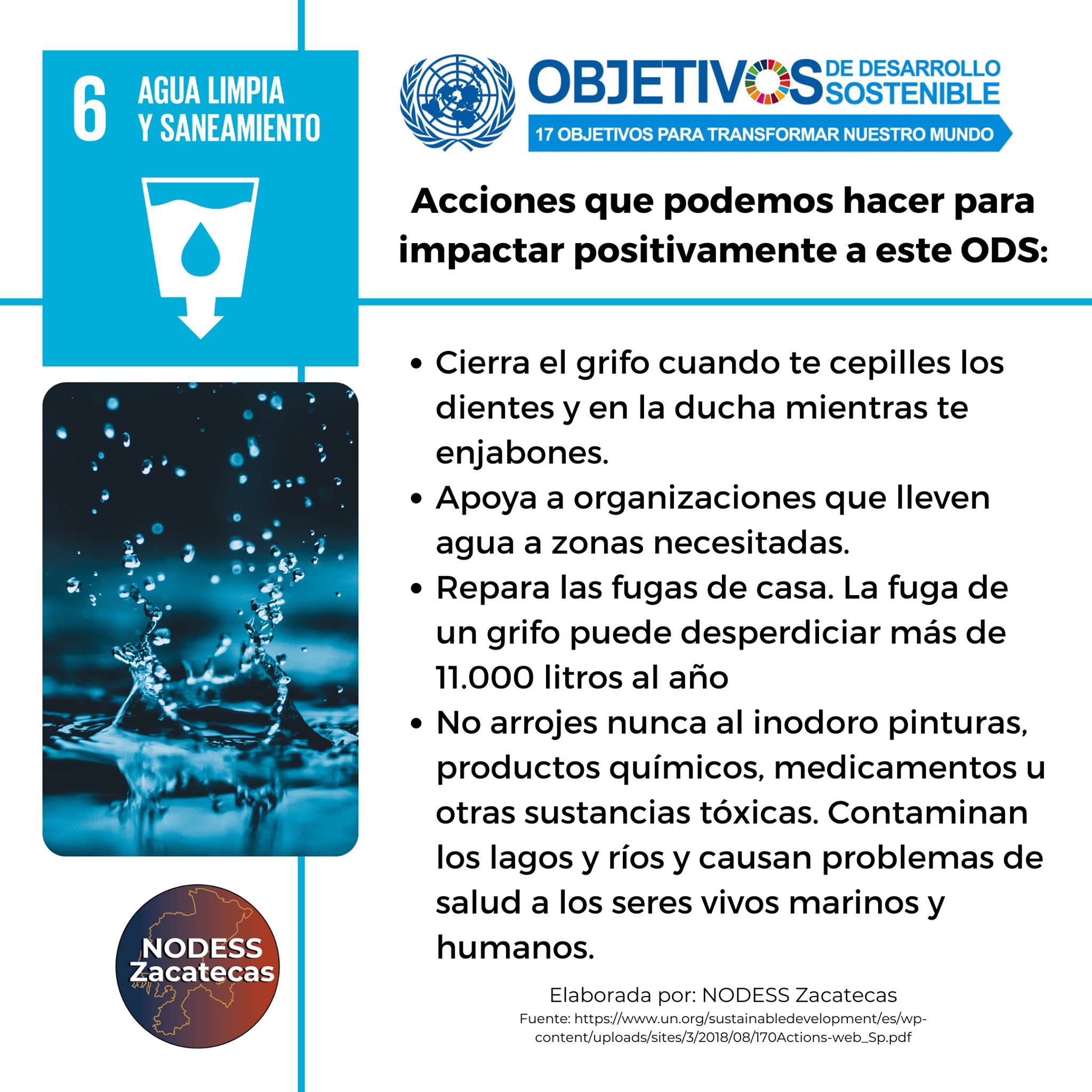 ¿Sabes qué puedes hacer para impactar... - Nodess Zacatecas