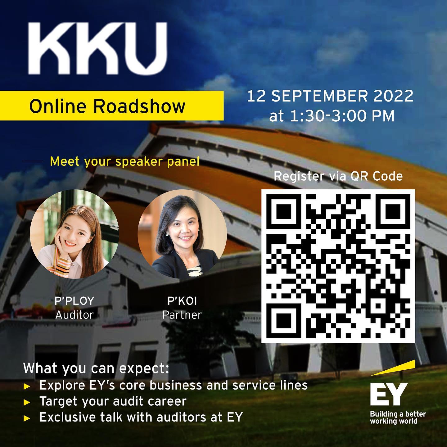 EY Careers - ️ Exclusive Session! สำหรับน้องๆ... | Facebook