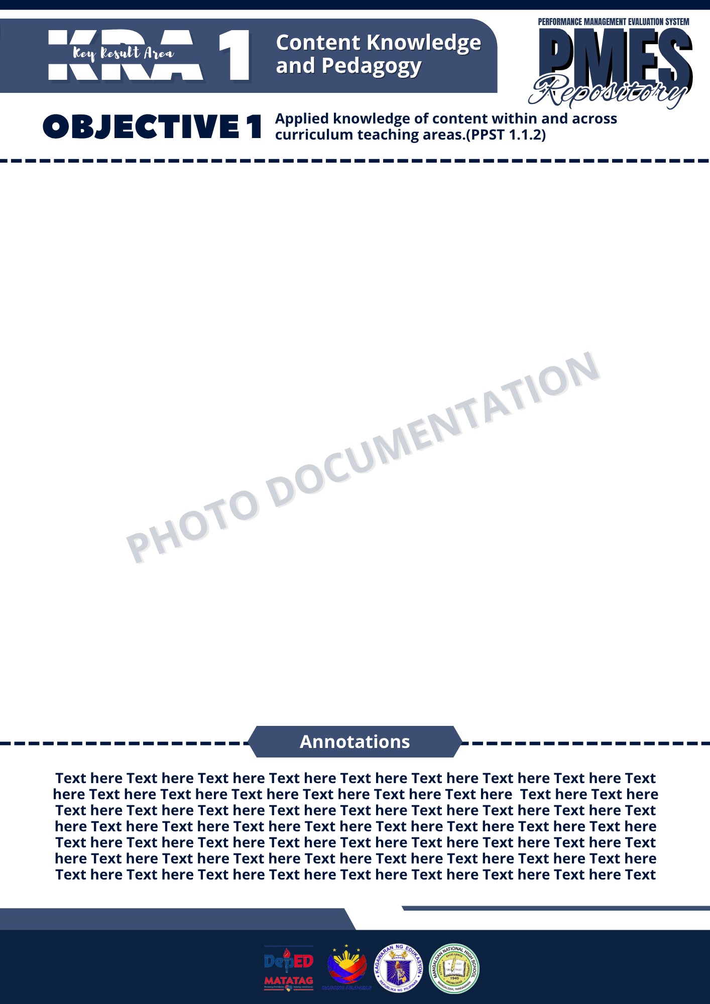 DepED Teachers' Tambayan | PMES REPOSITORY FOLDER TEMPLATE | Facebook