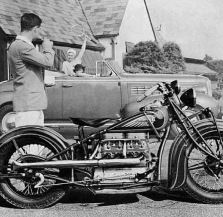 1938 Indian Four Model 438 Motorcycle Discussion