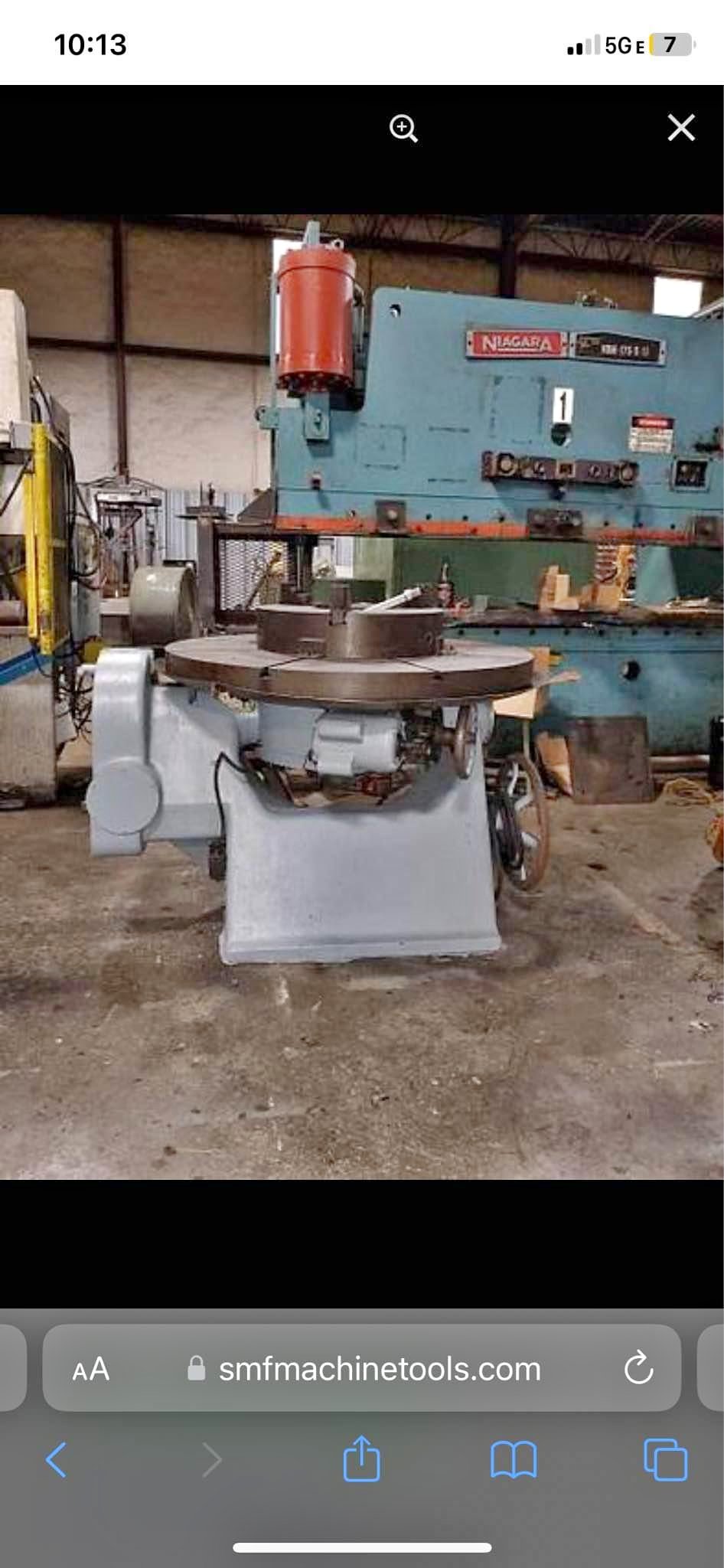 Preowned Rotab 48″ Rotary Table - Power Tools - Gravel Ridge, Arkansas ...