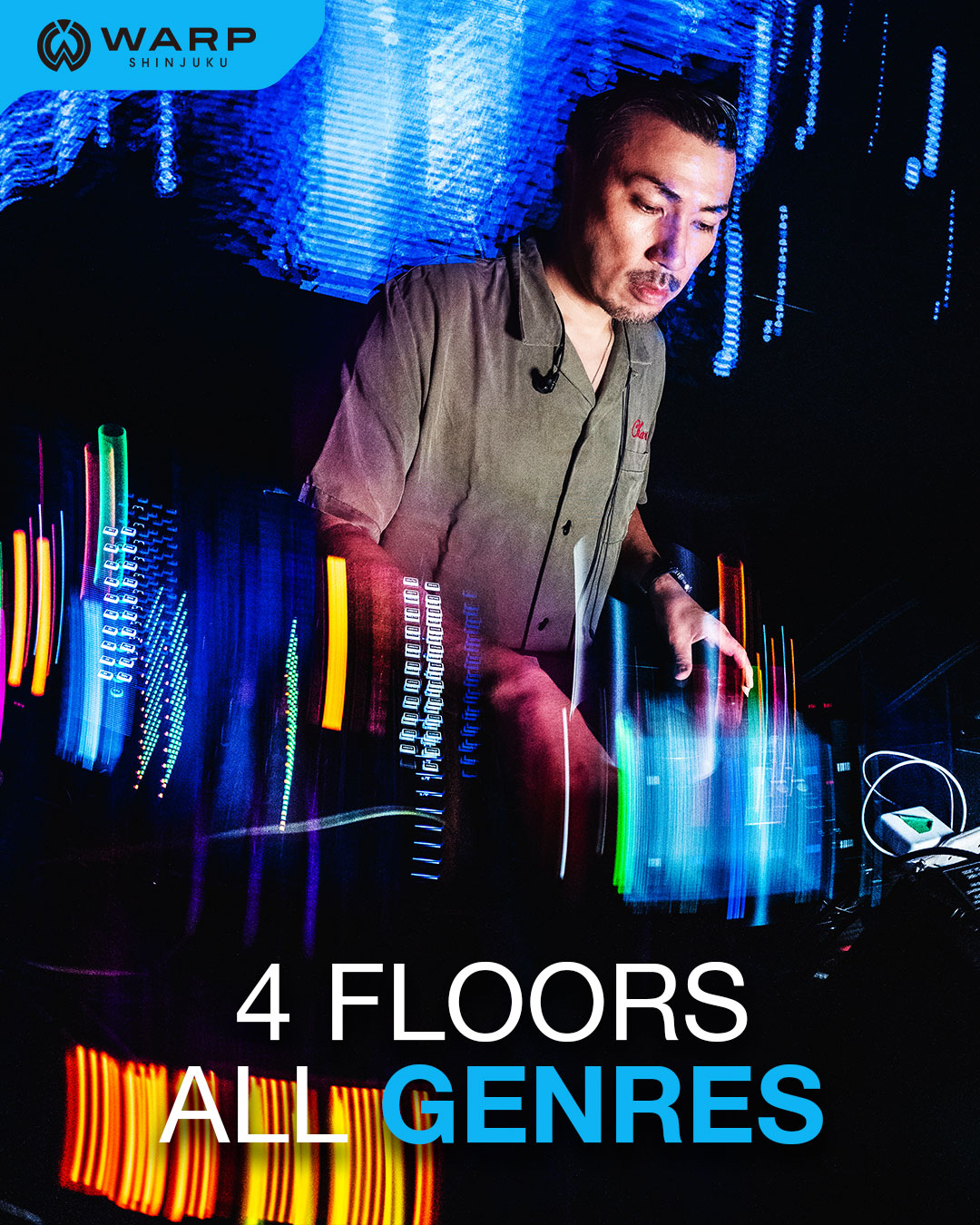 Alan Shirahama brought serious vibes to the decks 🔊 Check out the
