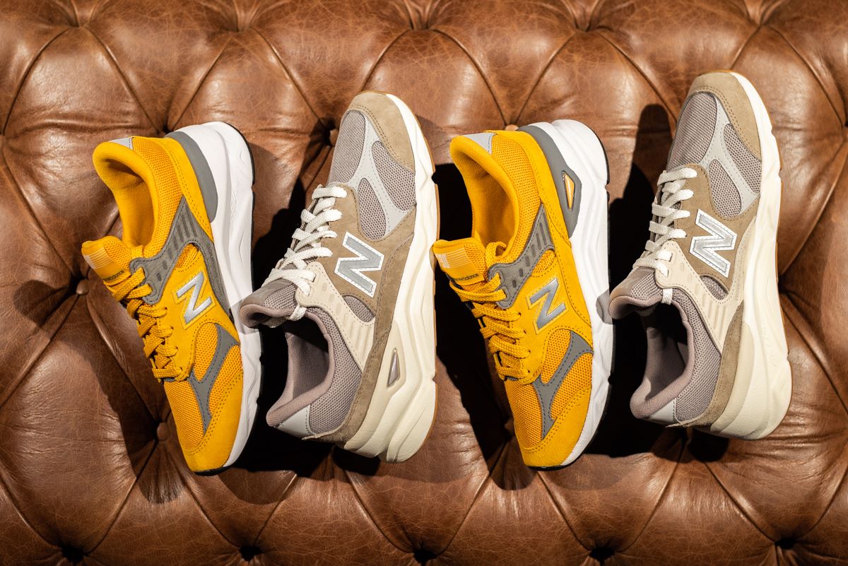 The New Balance X90 taking design cues from the 1990s with a