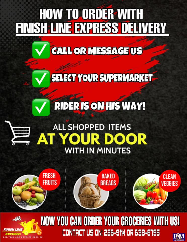 Finish line express delivery and courier services