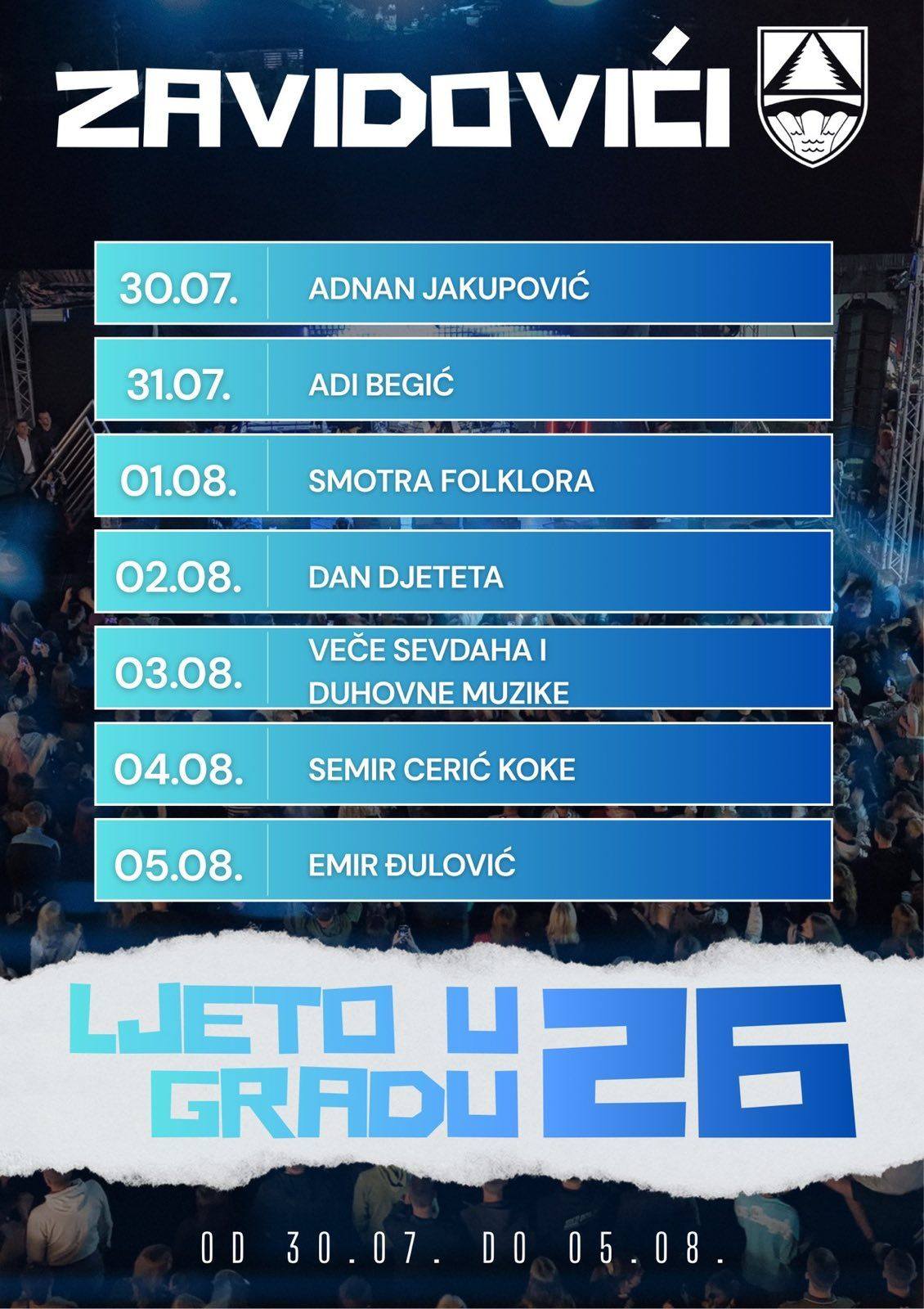 Ljeto u gradu 2026.