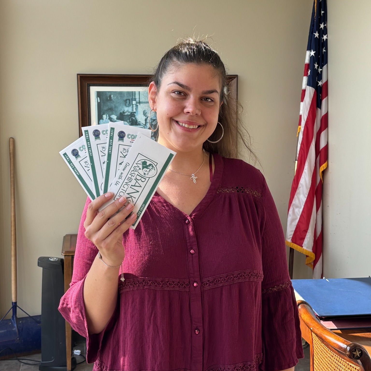 Missourian - Congratulations to Anna on winning our second drawing for ...
