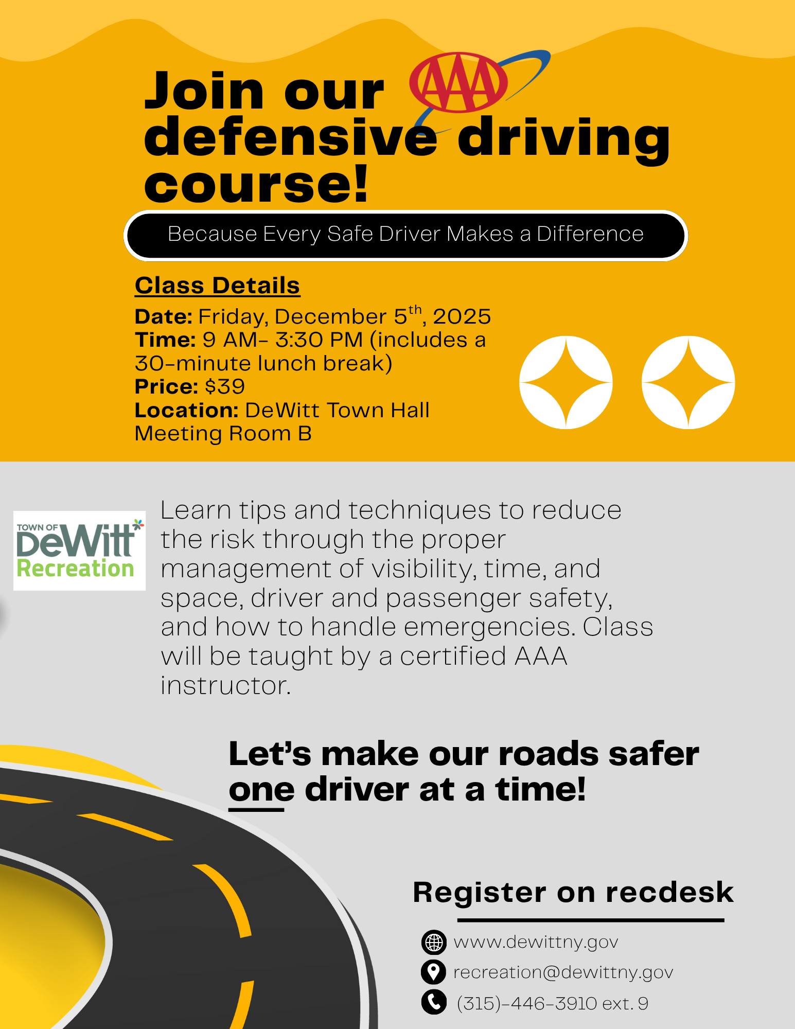 AAA Defensive Driving Course