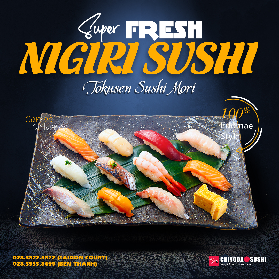 Chiyoda Sushi - Edomae Sushi 🍣 - Linh Hồn Của Ẩm Thực Nhật... | Facebook
