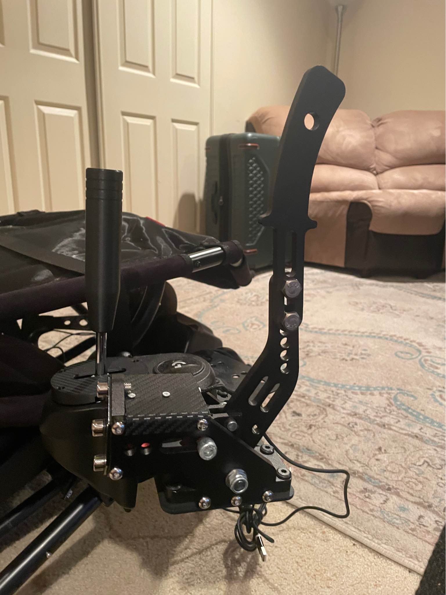 Foldable Racing Rig — Logitech G29 with mods + Handbreak - Controllers ...