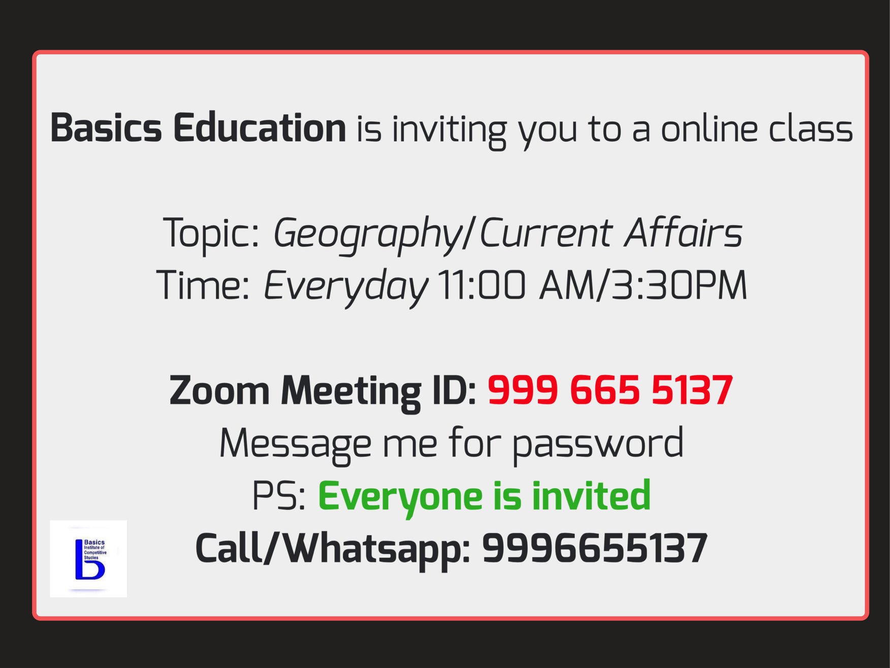 Basics Institute of Competitive Studies | Nahan