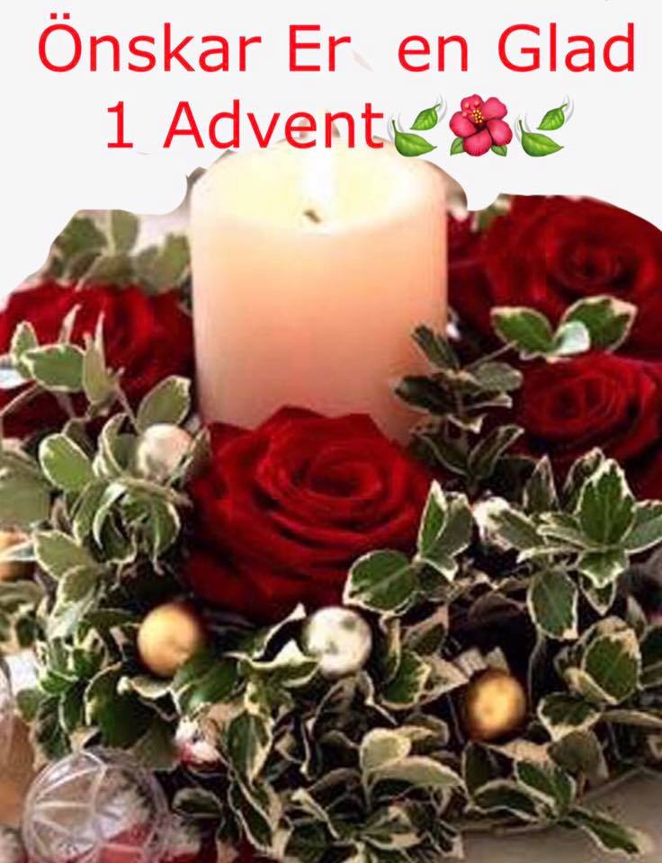 Donna Gina Glad 1 Advent Onskar Vi Pa Donna Gina Facebook