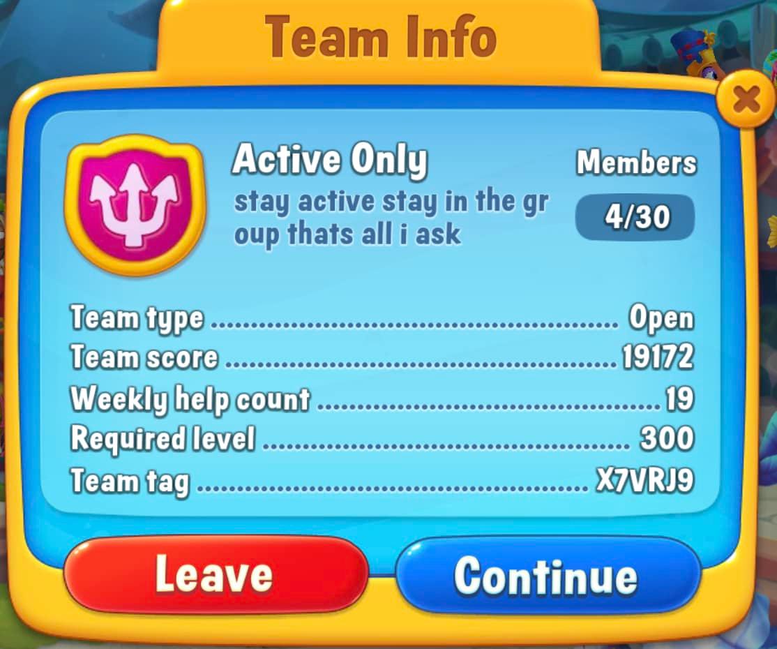 Still running stream teams, looking for active members to add 💯