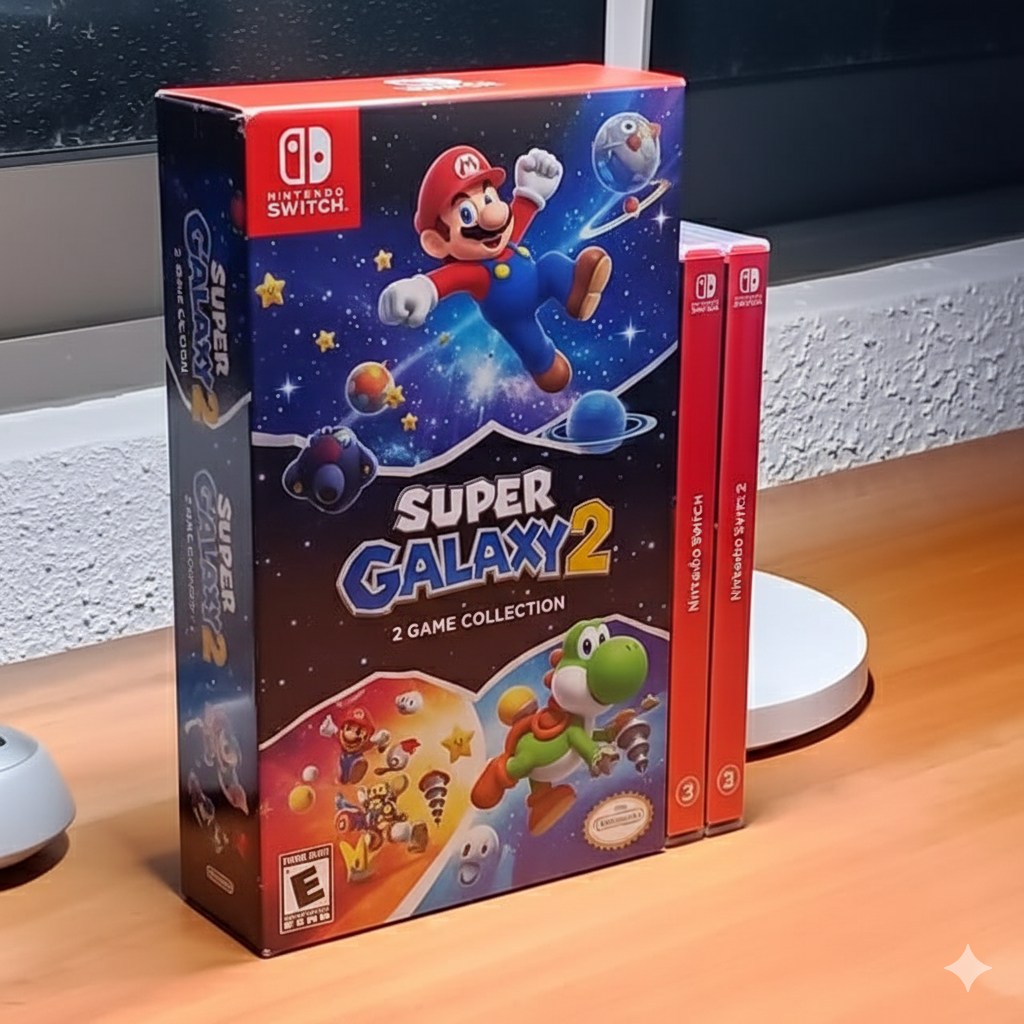 Multi game box sets for switch