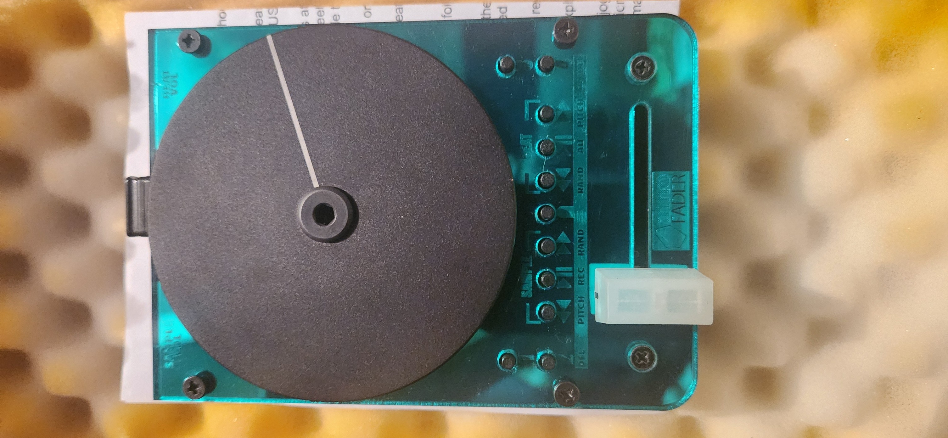 Sc500 Mirror Green Portable Turntable for Sale
