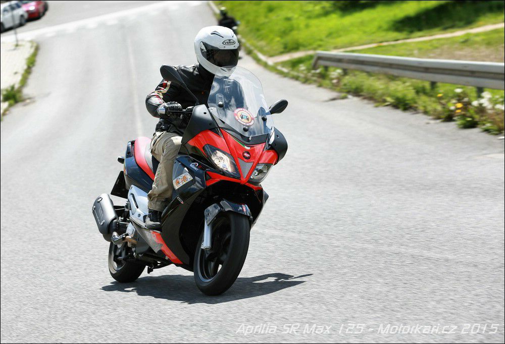 Aprilia SR Max 125 Indonesia.