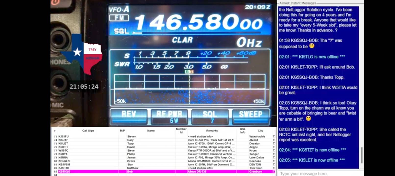 How to enter station information for Alinco DR-635 on Diamond X-30