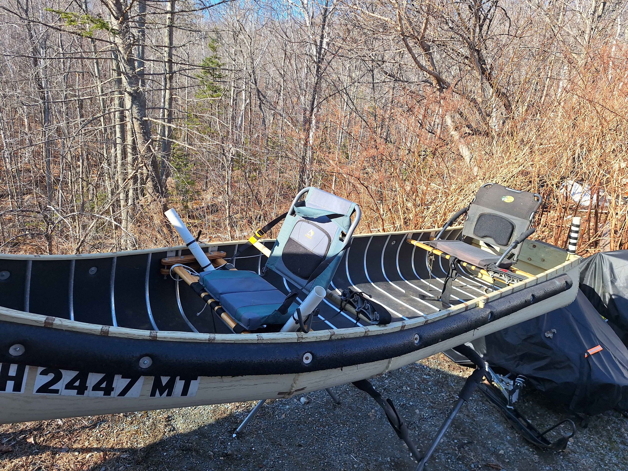 Radisson canoe, transom back, flat back 12 foot really nice! - Kayaks ...