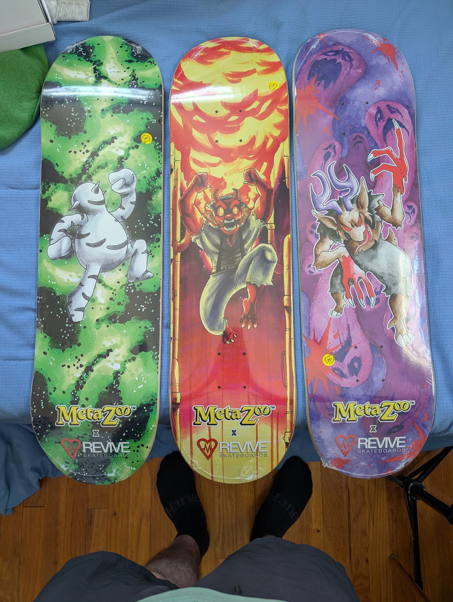 Getting back into skating with MetaZoo x Revive Skateboards