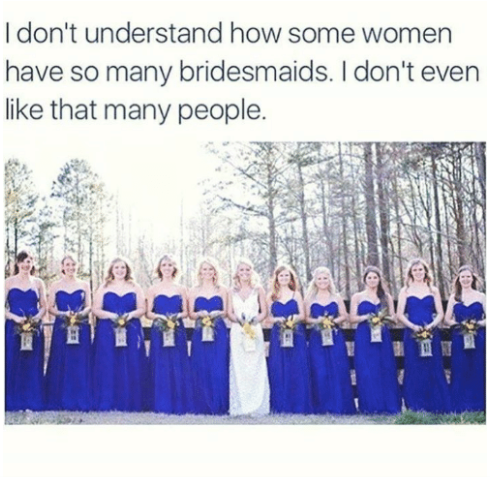 ugly blue bridesmaid dresses Haven't you heard? bridesmaids are a rite of passage. #2BrokeGirls Color:Orange Flame Spring Fashion horrendous bad bridesmaid dresses ZARA Black Fitted Knit