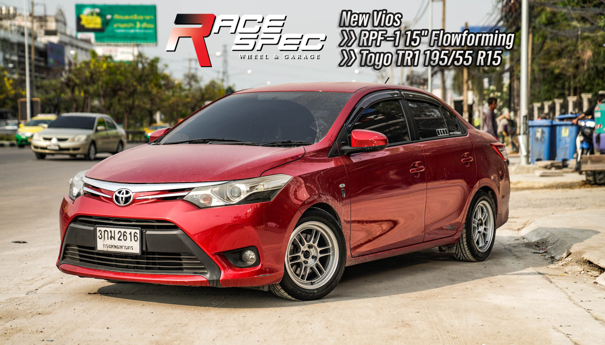 RaceSpec wheel - ส่งงาน New Vios จัดล้อยางชุดใหม่ - ล้อ...