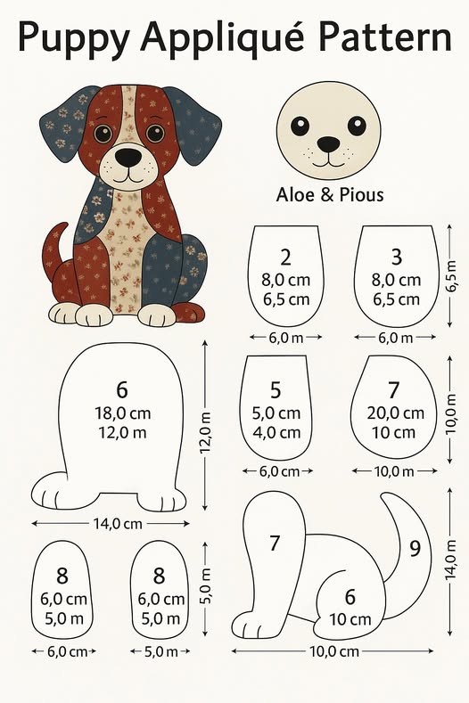 Sewing Patterns & Ideas | Pascal the Pup – PATTERN: https://cutt.ly ...