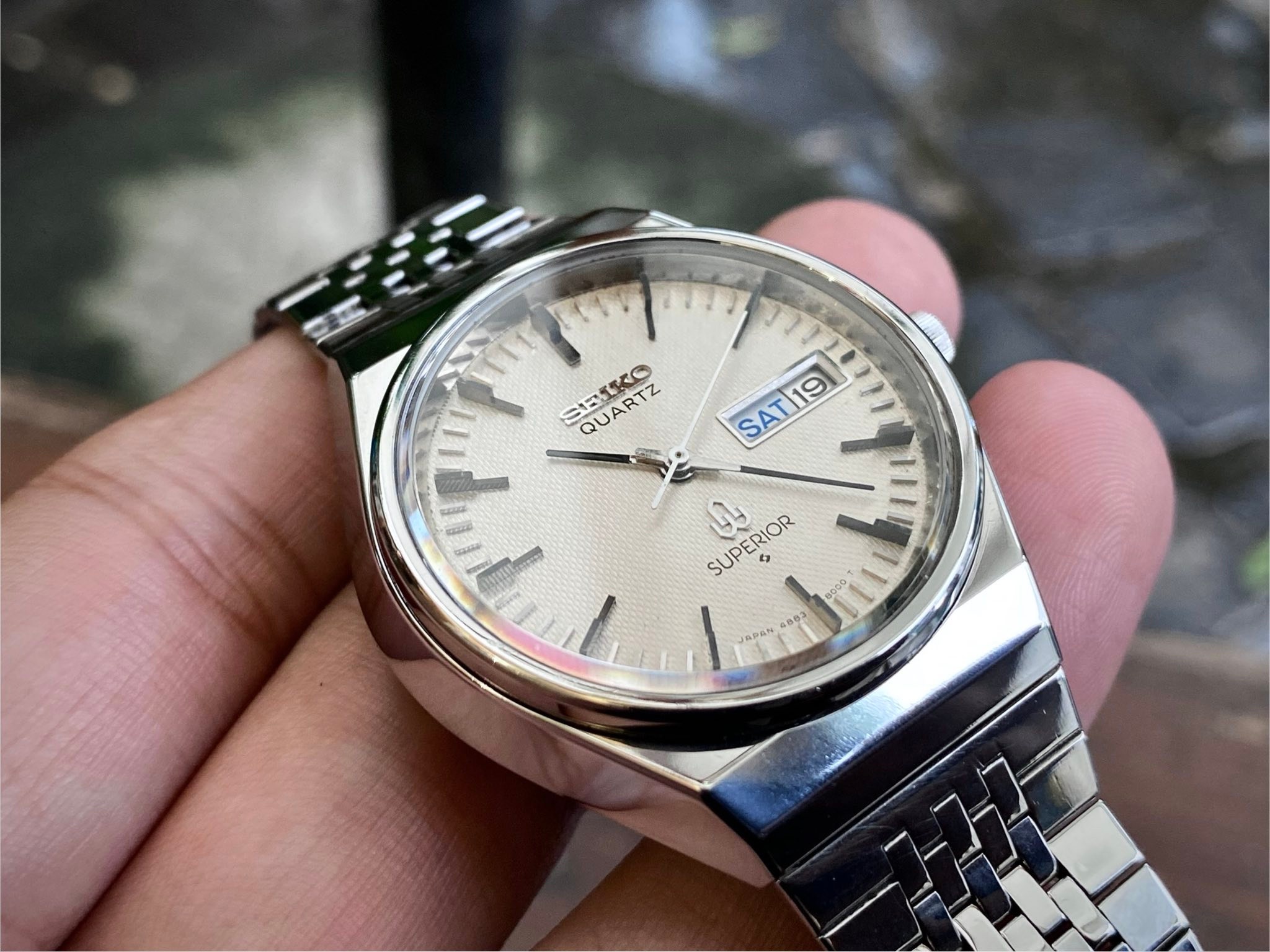 SEIKO SUPERIOR クォーツ 腕時計 4883-8001 SEIKO QUARTZ SUPERIOR 
