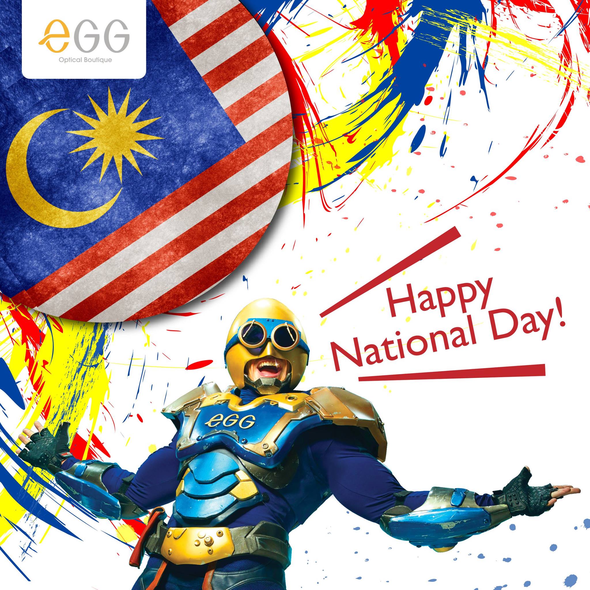 Happy Merdeka Day! I love... - eGG Optical Boutique - MY