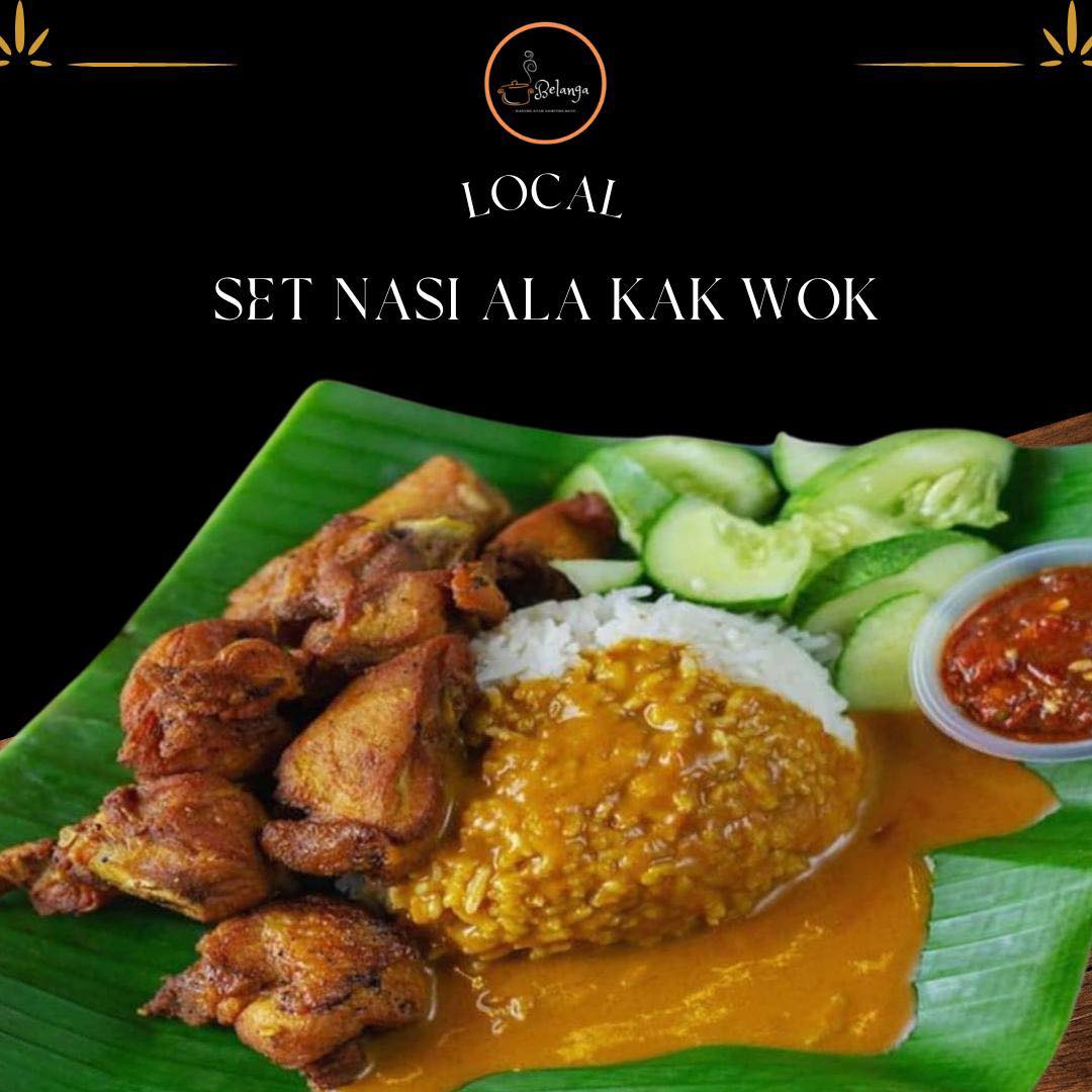 Belanga - 🍚 *SET NASI ALA KAK WOK*🍚 Today’s featured MENU is ready to ...