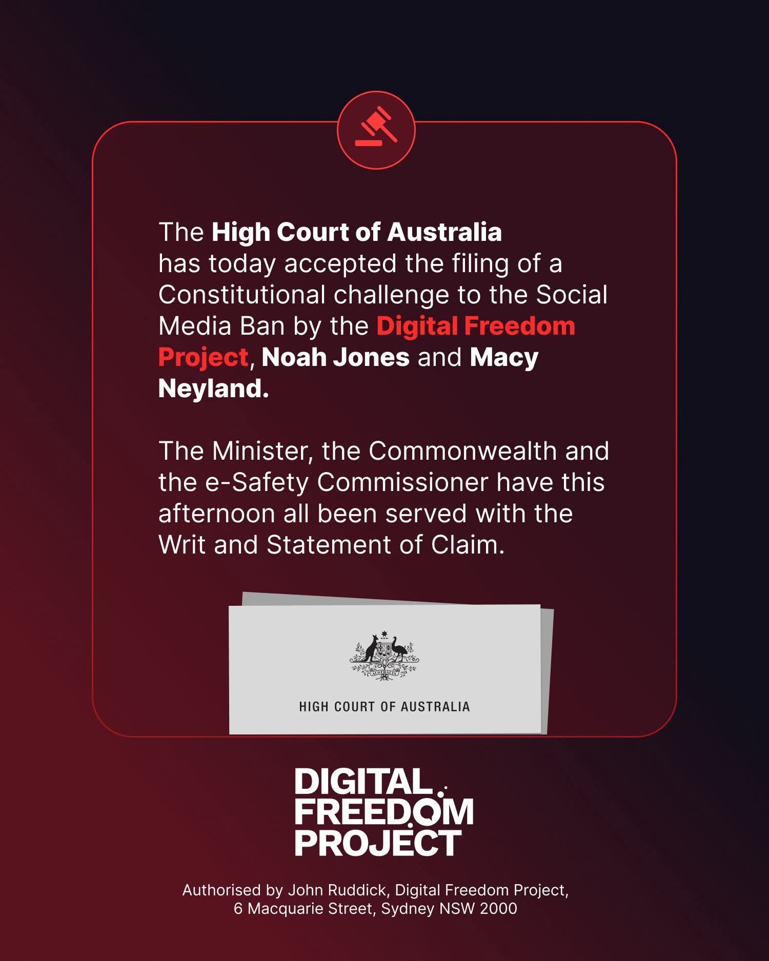 Angel - 📢 PSA: The High Court of Australia has today accepted the ...