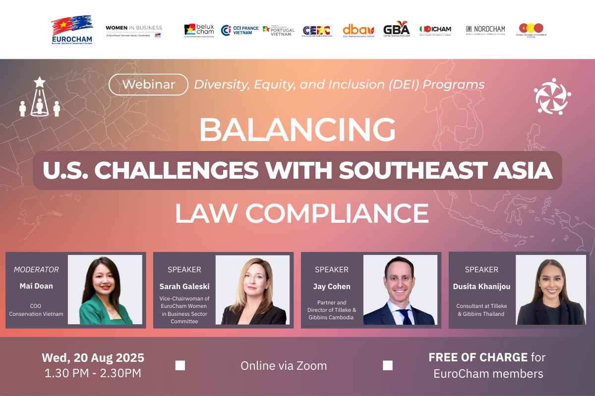 DEI Programs – Balancing U.S. Challenges With Southeast Asia Law Compliance