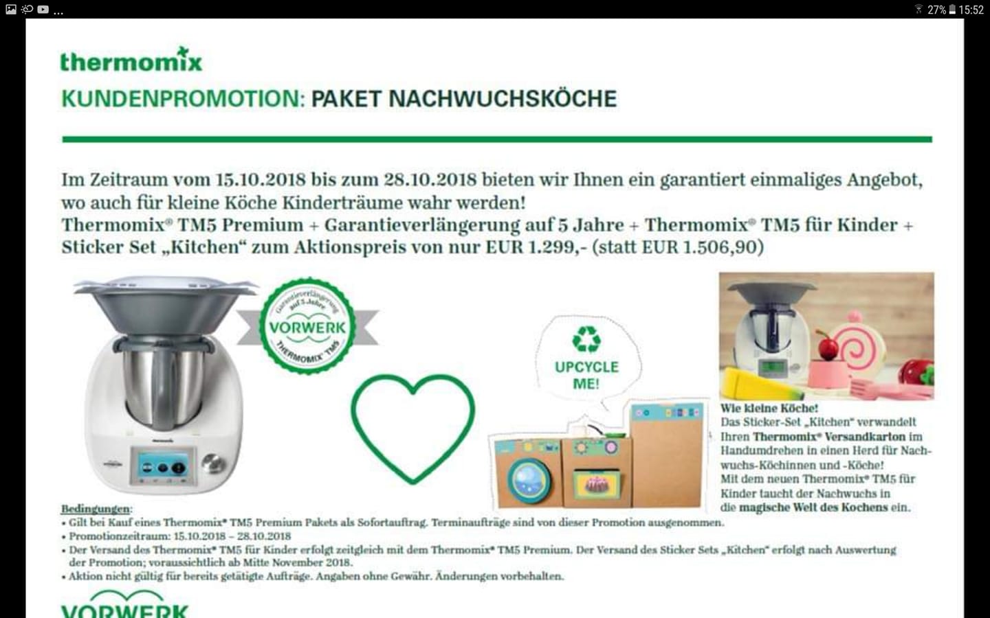Bis 28 10 2018 Gibt Es Den Thermomix Thermomix Dietach