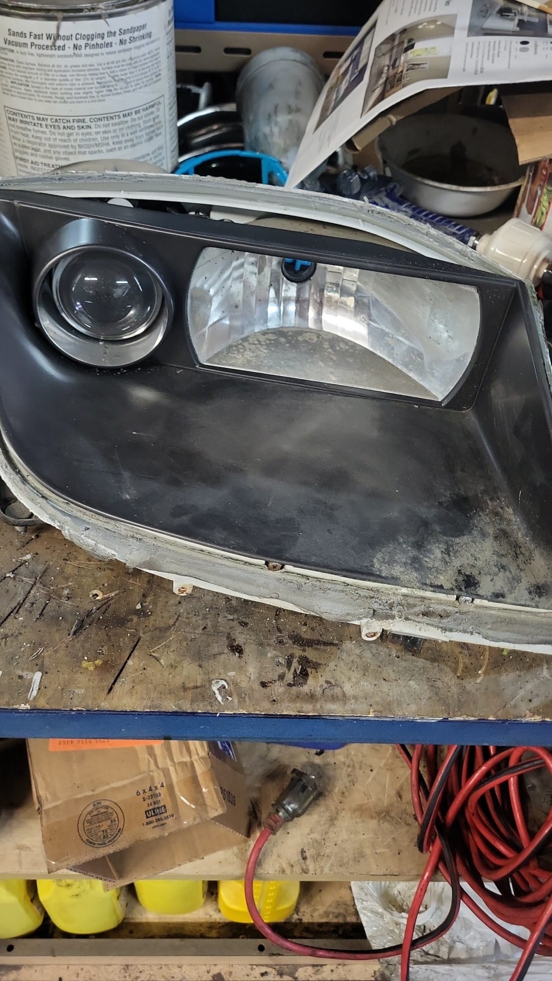 Repairing and Upgrading 300ZX Headlights
