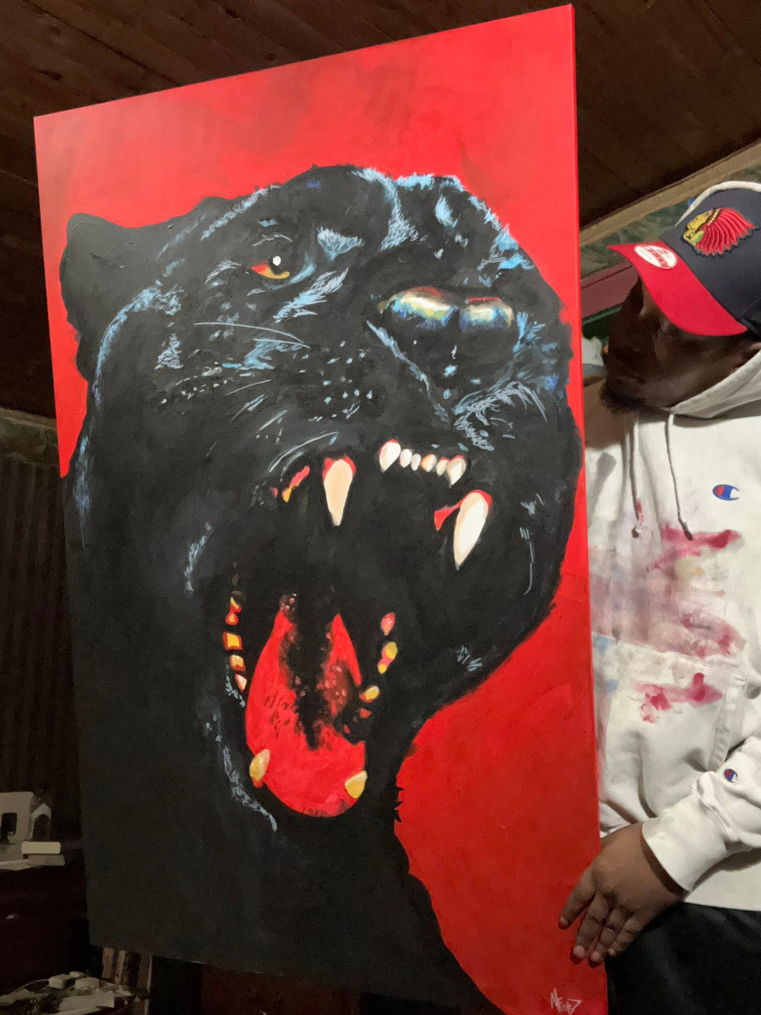 Art piece explores power of controlled anger