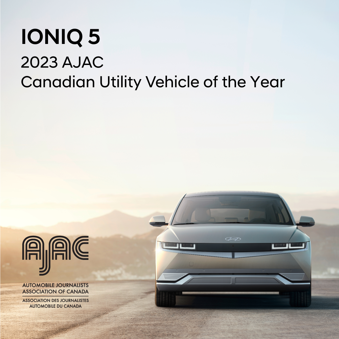 #IONIQ5 takes home the 2023 #AJAC... - Hyundai Motor Group